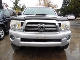 2008 TOYOTA TACOMA EXTENDED CAB SR5 SILVER 2.7 MT 4WD Z19869